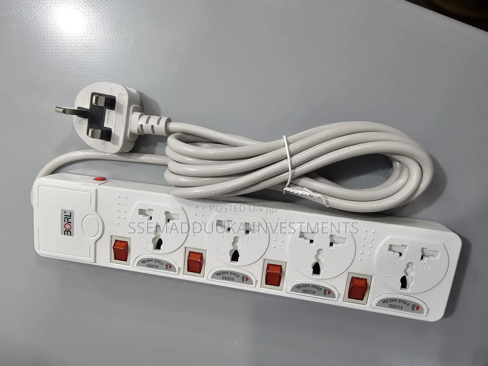 Borl 4 Way Extension Socket