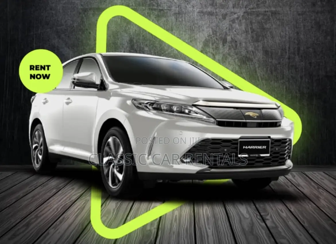 Toyota Harriers For Hire