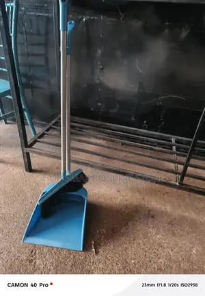 Plastic Cleaning Dust Pan and Broom