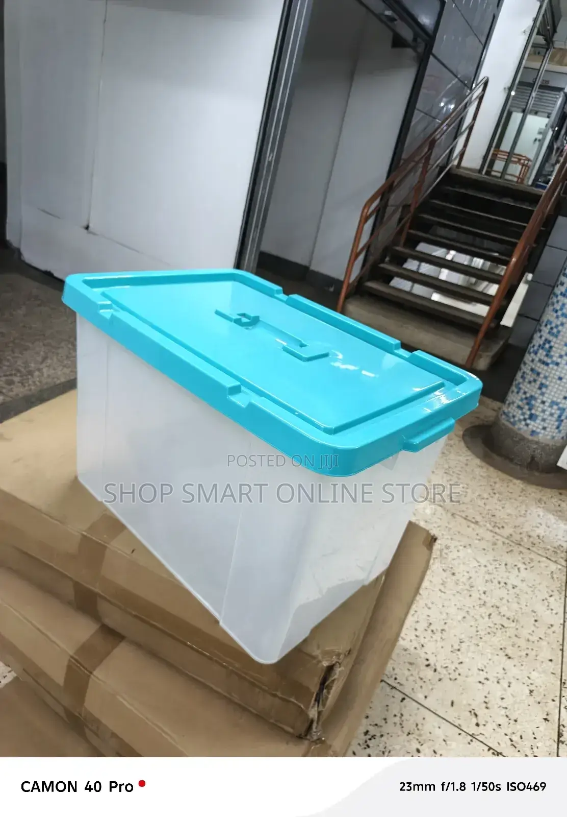 Plastic Storage Boxes Transparent