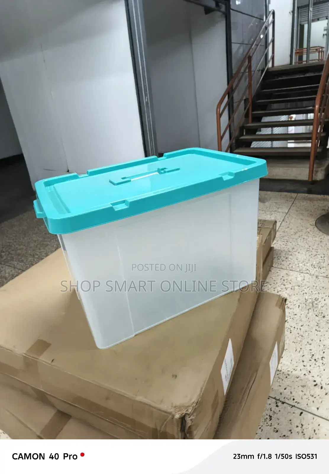 Plastic Storage Boxes Transparent