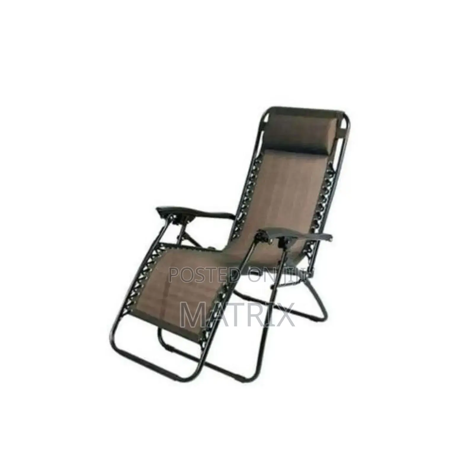 Zero Gravity Lounge Adjustable Metallic Chair