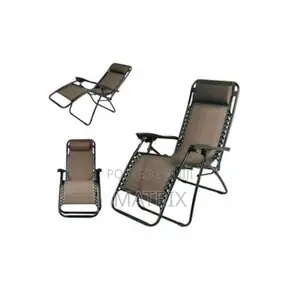 Zero Gravity Lounge Adjustable Metallic Chair