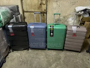 Big Size  Rubber Travel Waterproof Suitcase - Multicolor