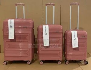 Medium Size Travelling Suitcase - Multicolor