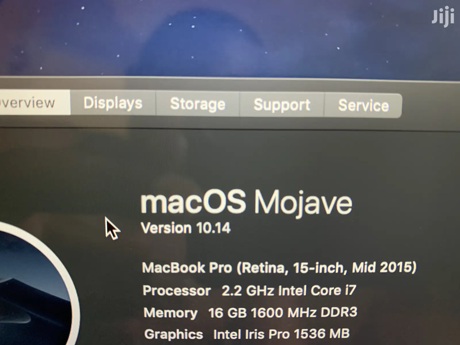Laptop Apple MacBook Pro 16GB Intel Core i7 SSD 500GB