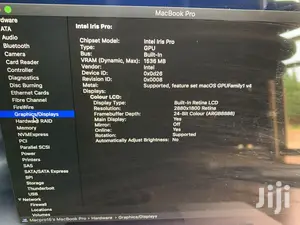 Laptop Apple MacBook Pro 16GB Intel Core i7 SSD 500GB
