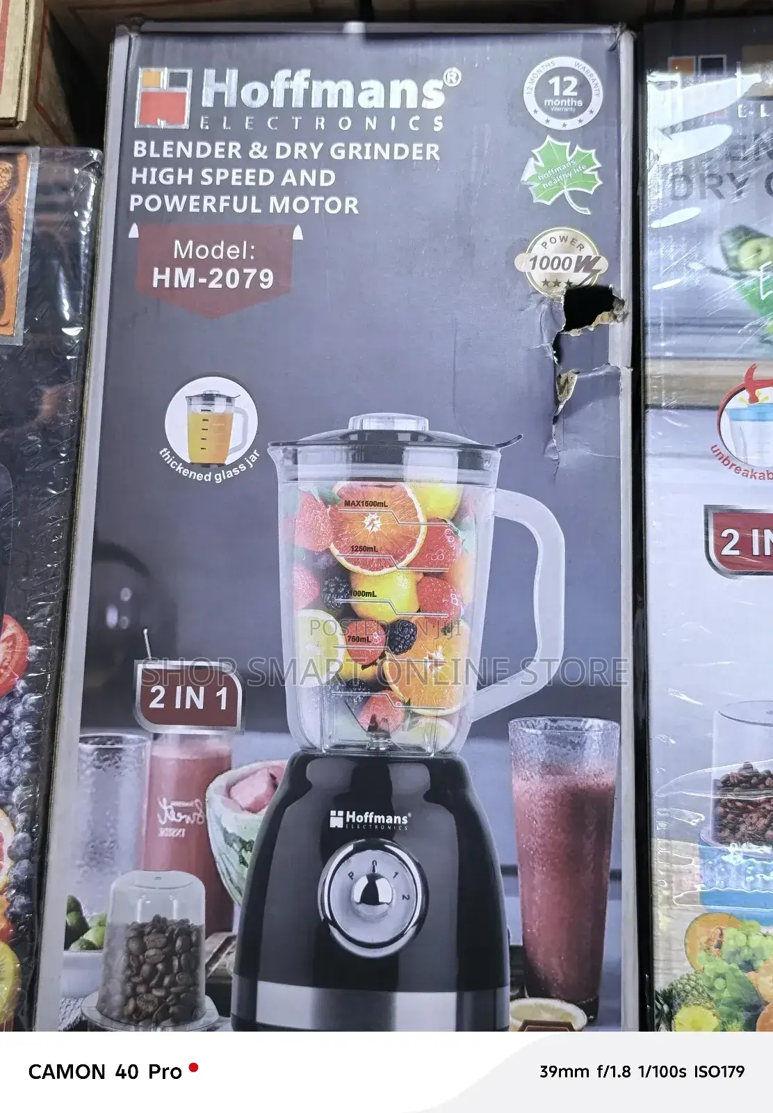 Quality Blender 2in1 Quality Blender Hoffman's