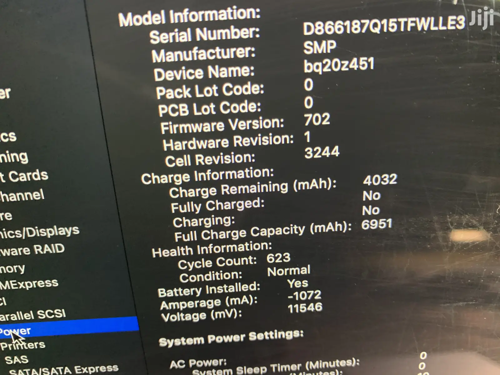 Laptop Apple MacBook Pro 16GB Intel Core i7 SSD 500GB