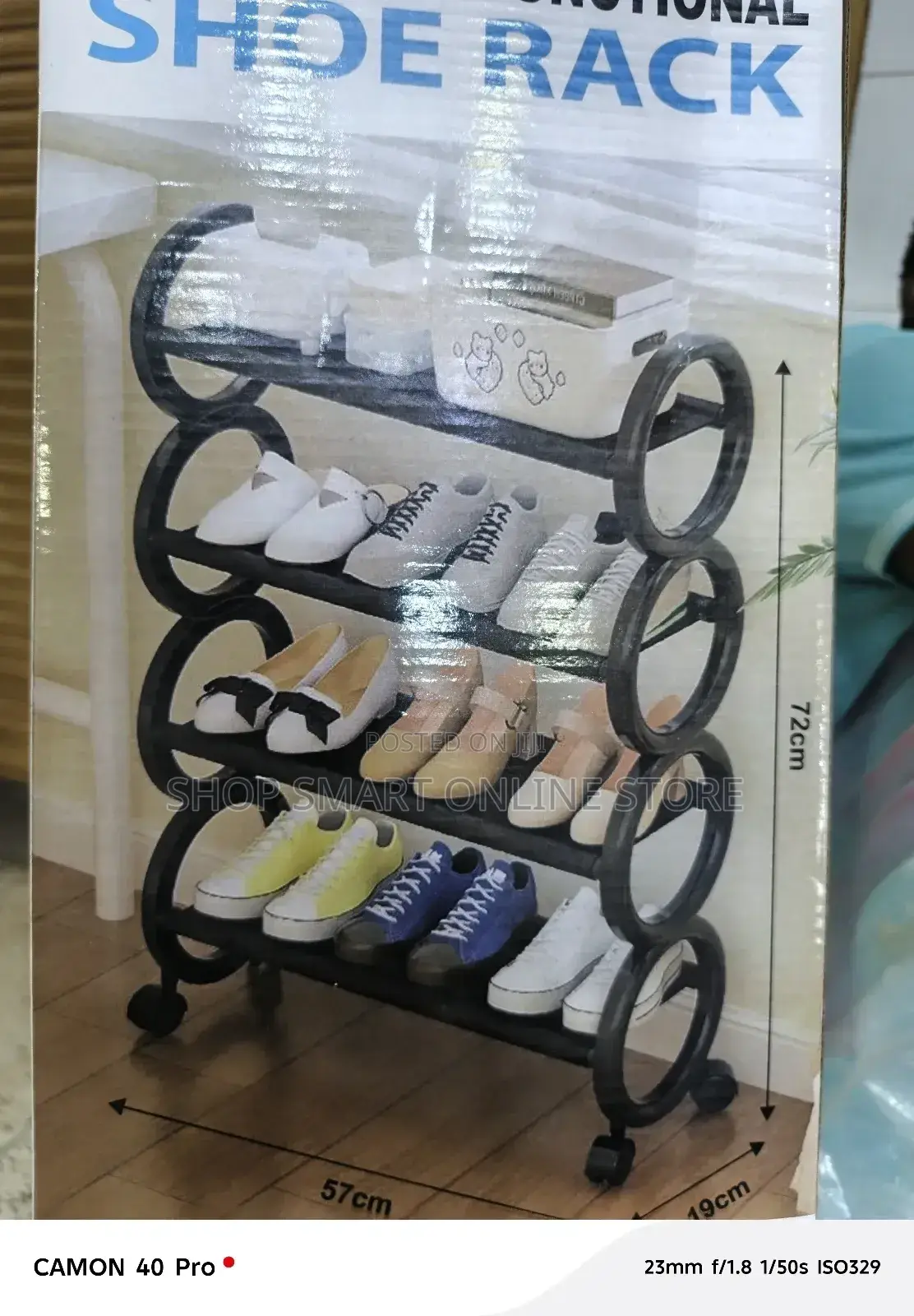 Portable Shoe Rack Stand Organizer