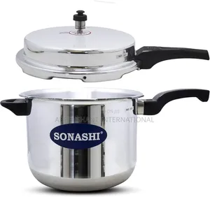 Sonashi 7.5 Litre Pressure Cooker, Aluminum Pressure Cooker