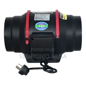 Portable Chimney Fan - Adjustable Speed Remote Control