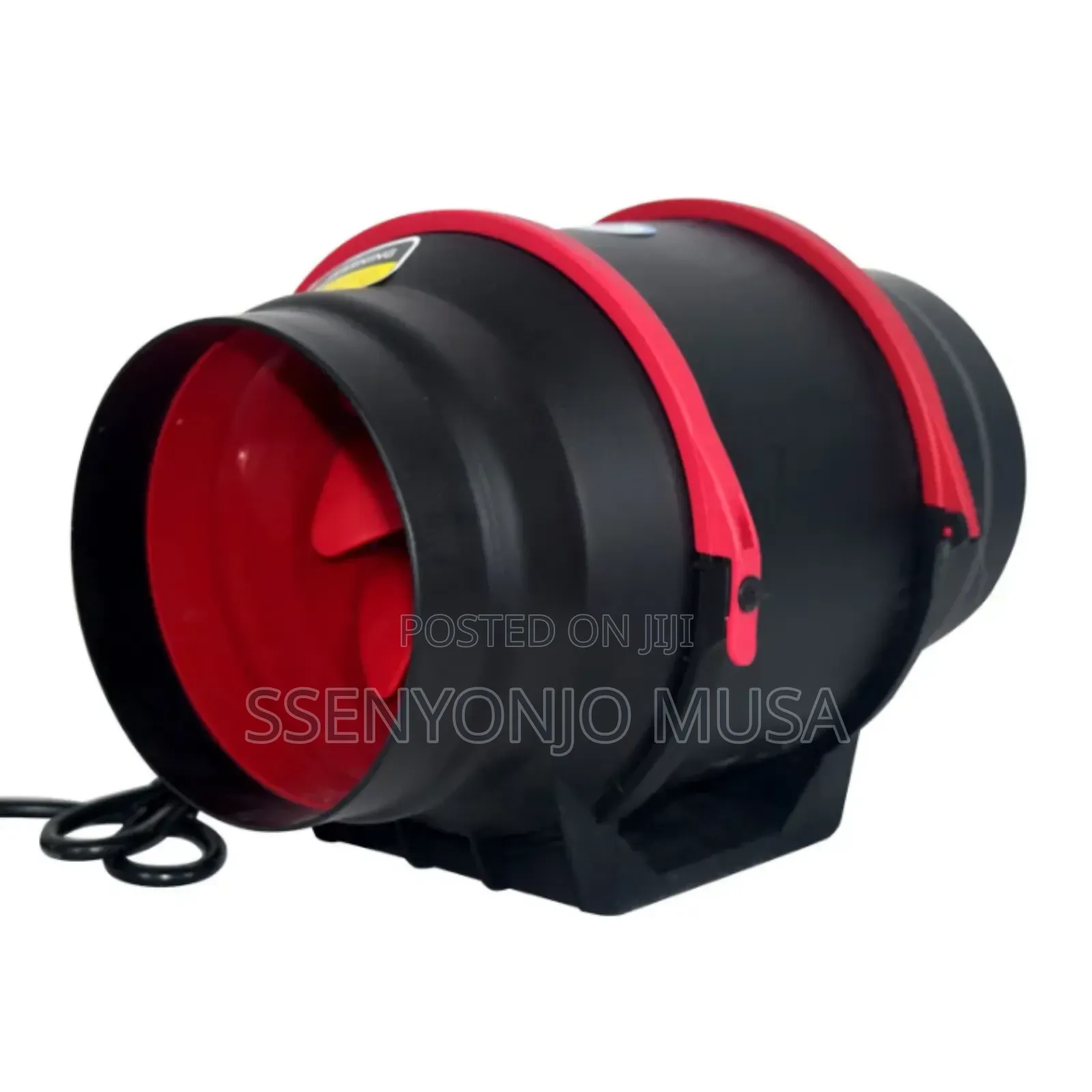 Portable Chimney Fan - Adjustable Speed Remote Control