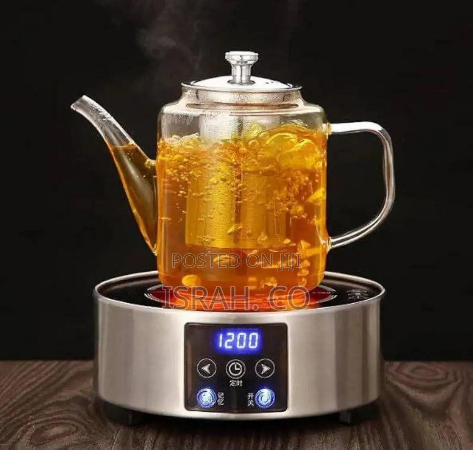 Heat Resistant Glass Teapot