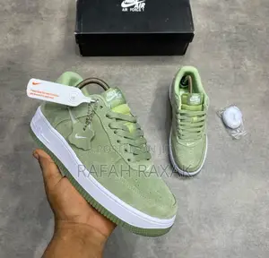 Green Suede Nike Air Force 1 Low “Color of the Month Sneaker