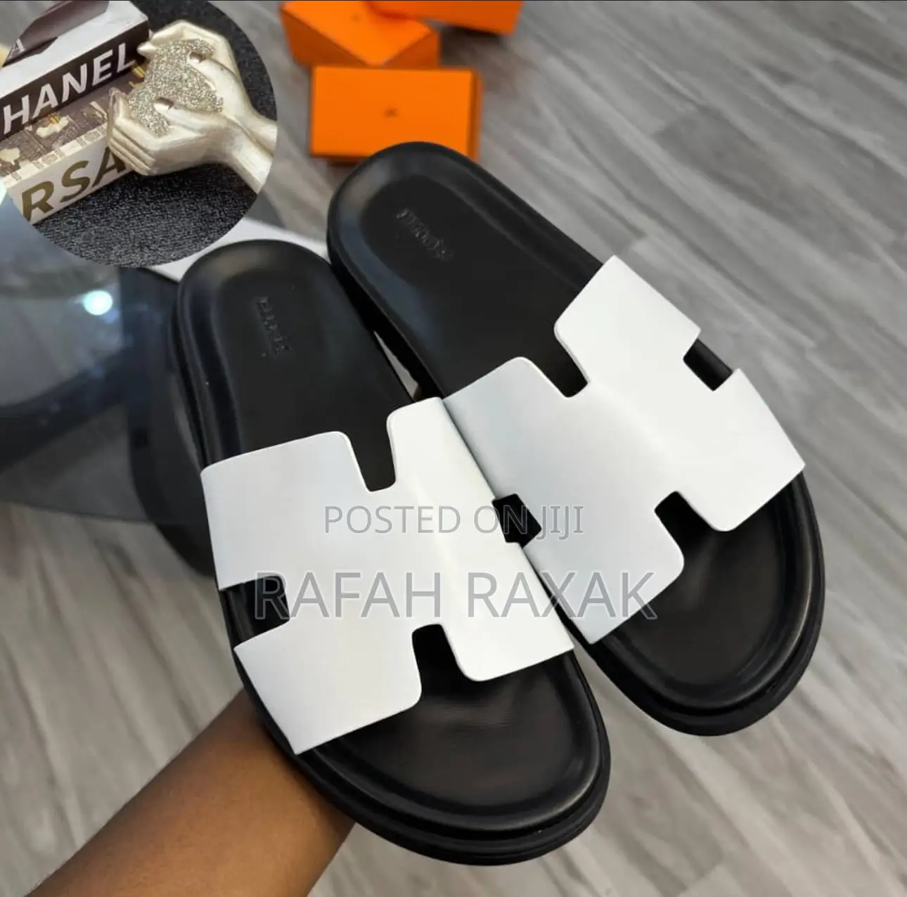 Original Men’S Luxury Hermes Chypre Sandals