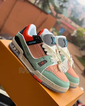 New Men’S Multicolor Luxury Lv Louis Vuitton Trainer Sneaker