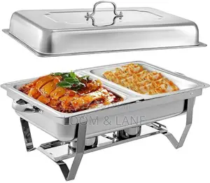 Double Compartment Chafing Dishes By