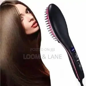 Simple Hair Brush Straightener
