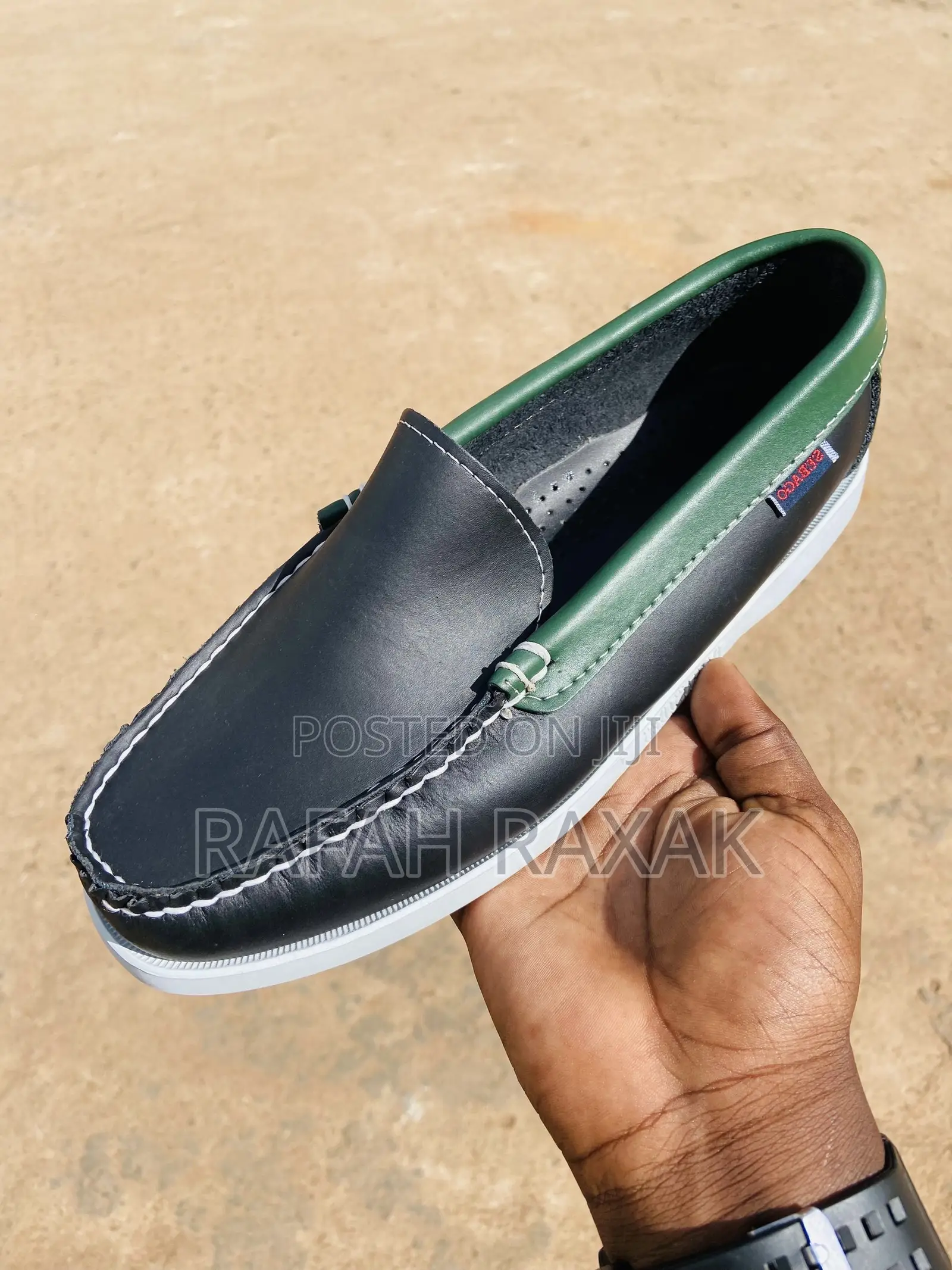 Men’S Classic Casual Sebago Slip on Moccasins