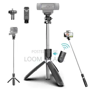 Multifunction Wireless Selfie Stick