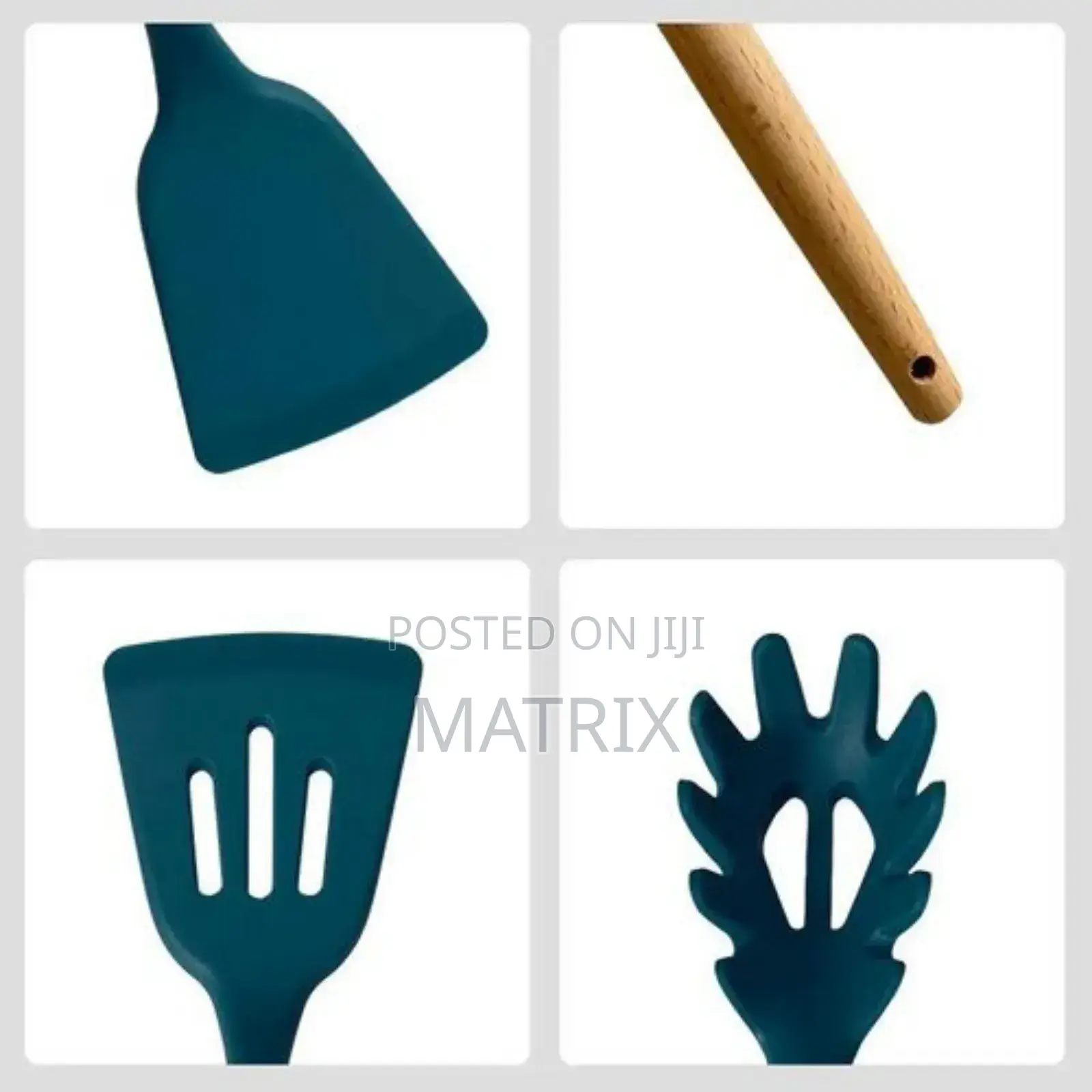 Silicone Kitchenware Cooking Utensils Set Non-Stick Cookware