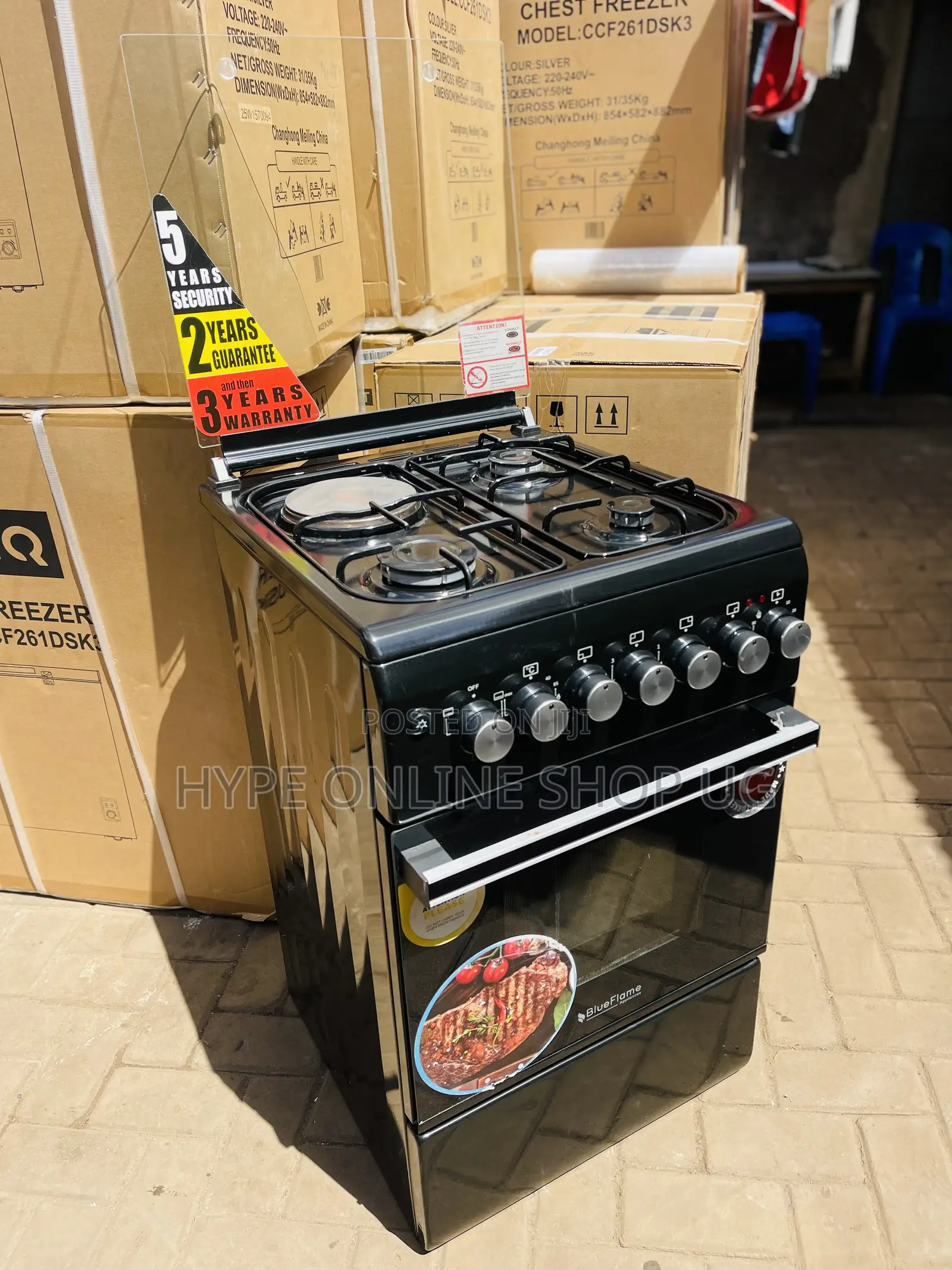 Imported 1month Used Blueflame 3+1 Cooker
