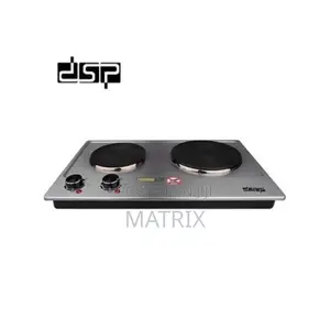 DSP Portable Electric Stove Double Burner 1500w