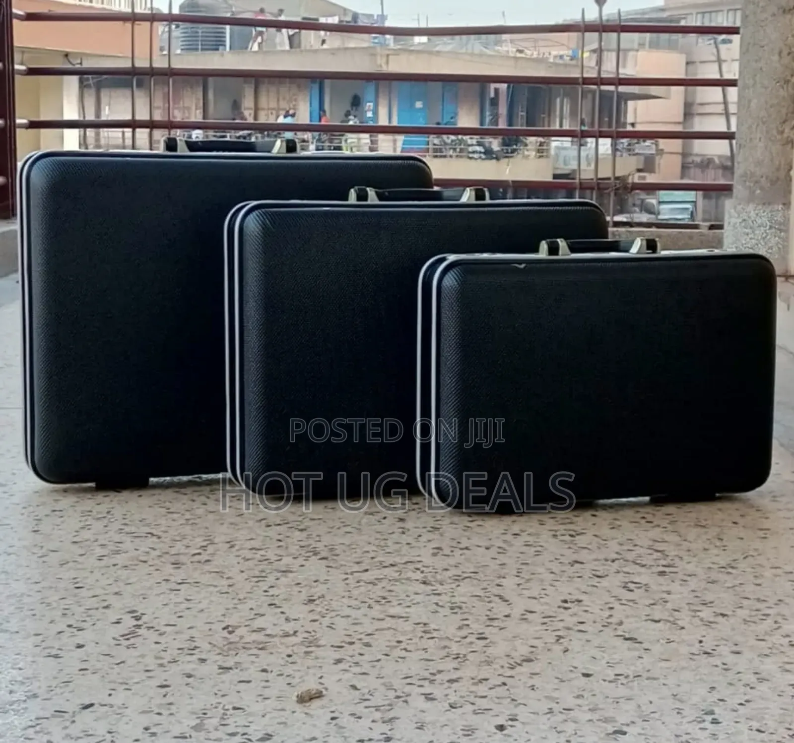 A Set Of Aluminum Brief Suitcase Toolbox Password Box File