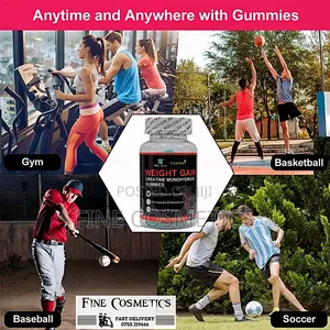 Weight Gain Gummies | Unisex Creatine Muscle Mass Building.