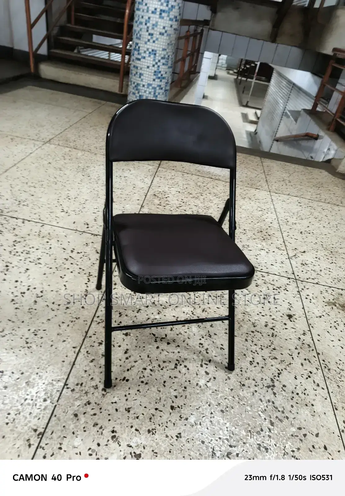 Leather Foldable Chair