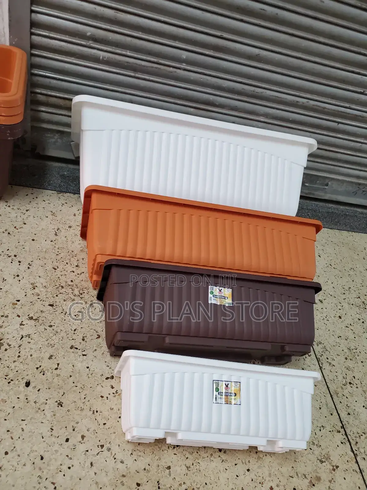 All Size Rectangular Plastic Flower Pots