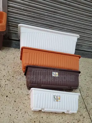 All Size Rectangular Plastic Flower Pots