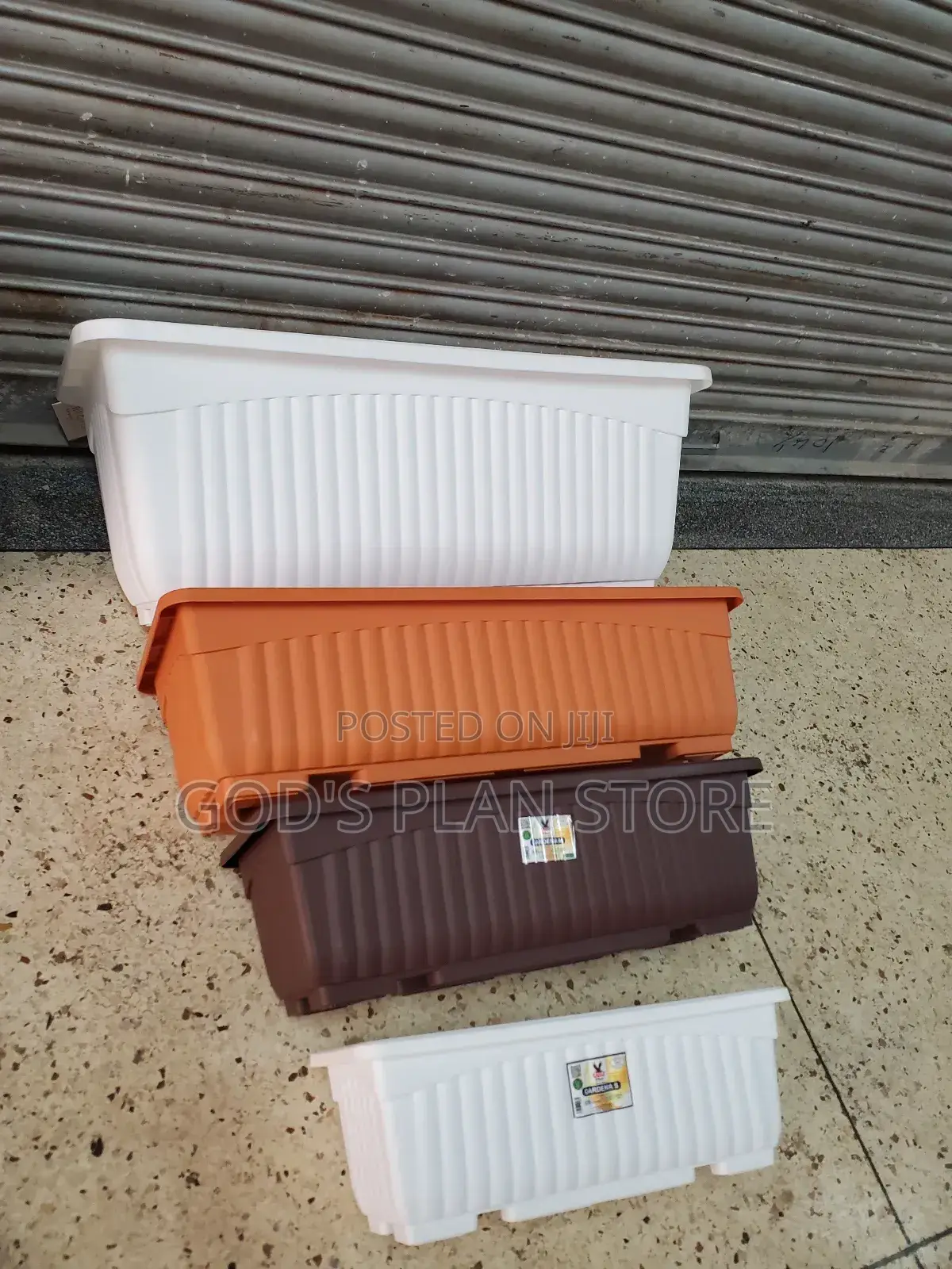 All Size Rectangular Plastic Flower Pots