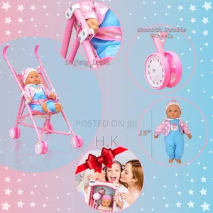 Toy Doll Stroller Set