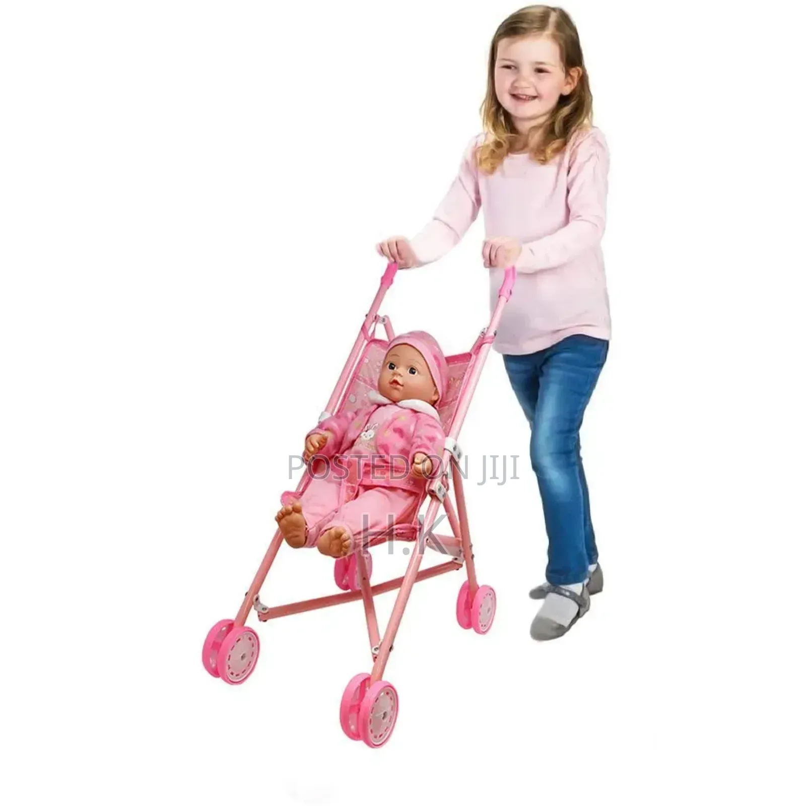 Toy Doll Stroller Set