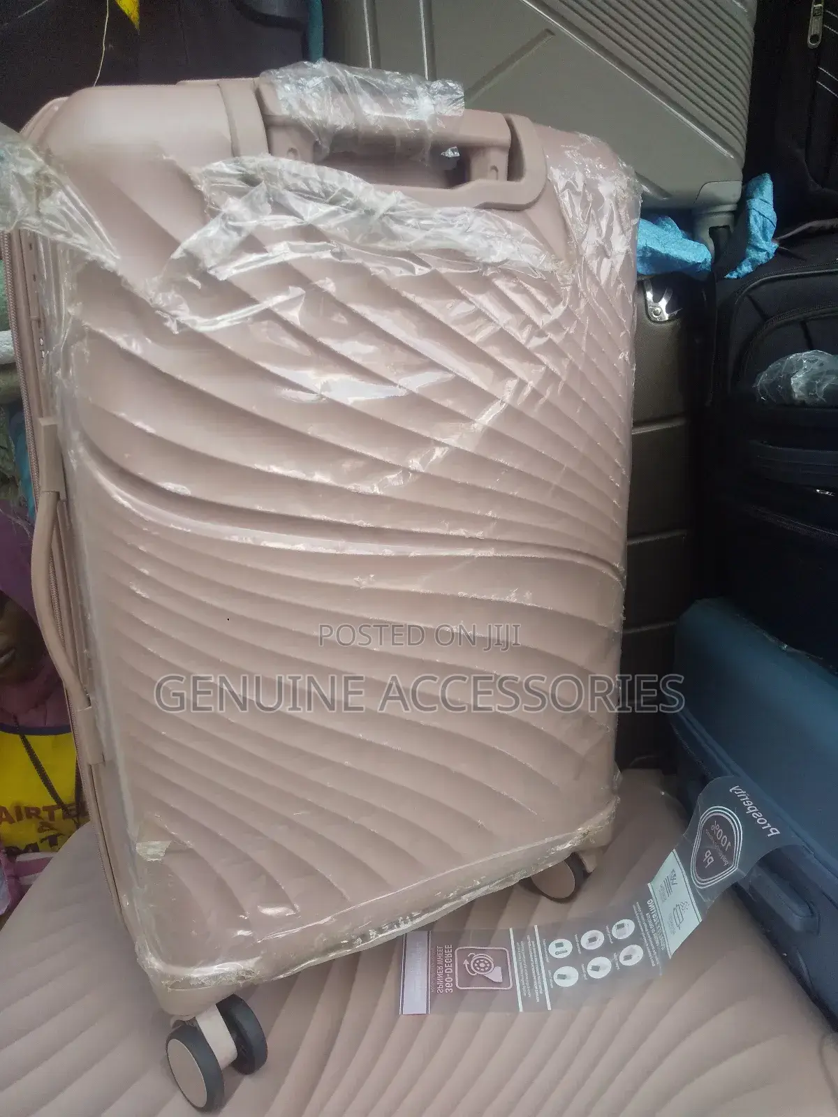 Rubber Medium Suitcase
