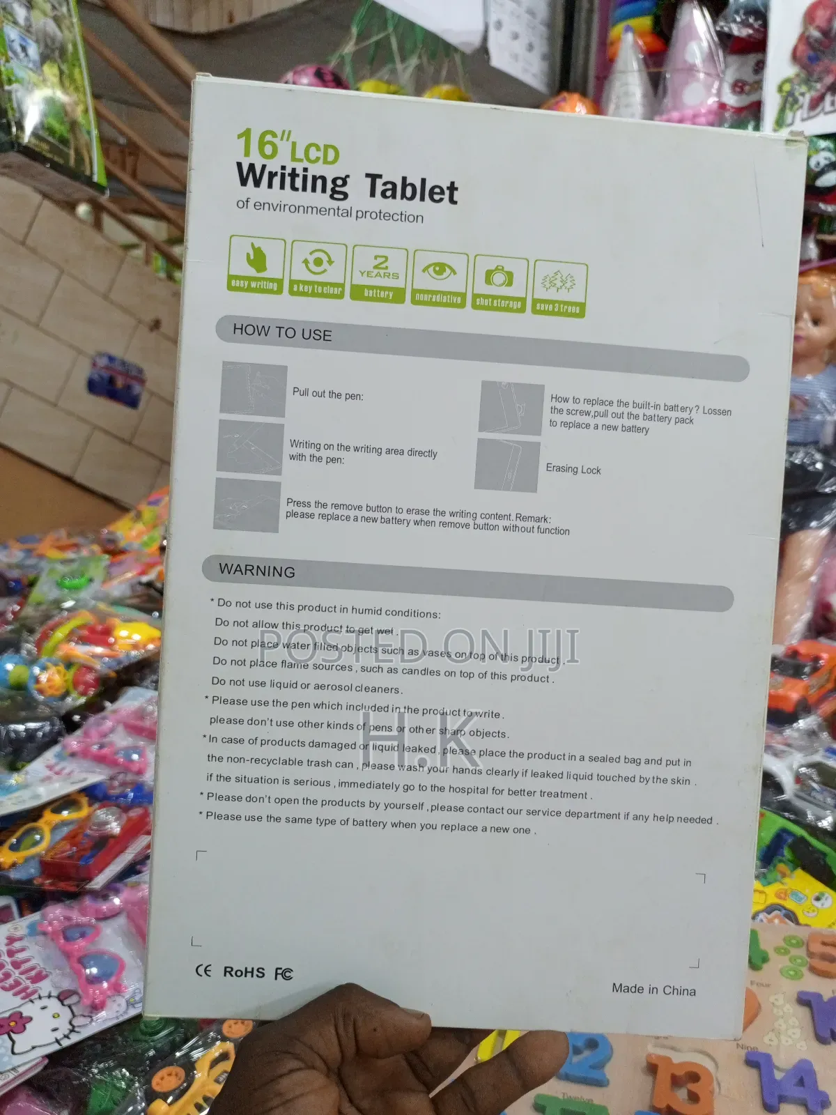 Sunny 16" LCD Writing Tablet