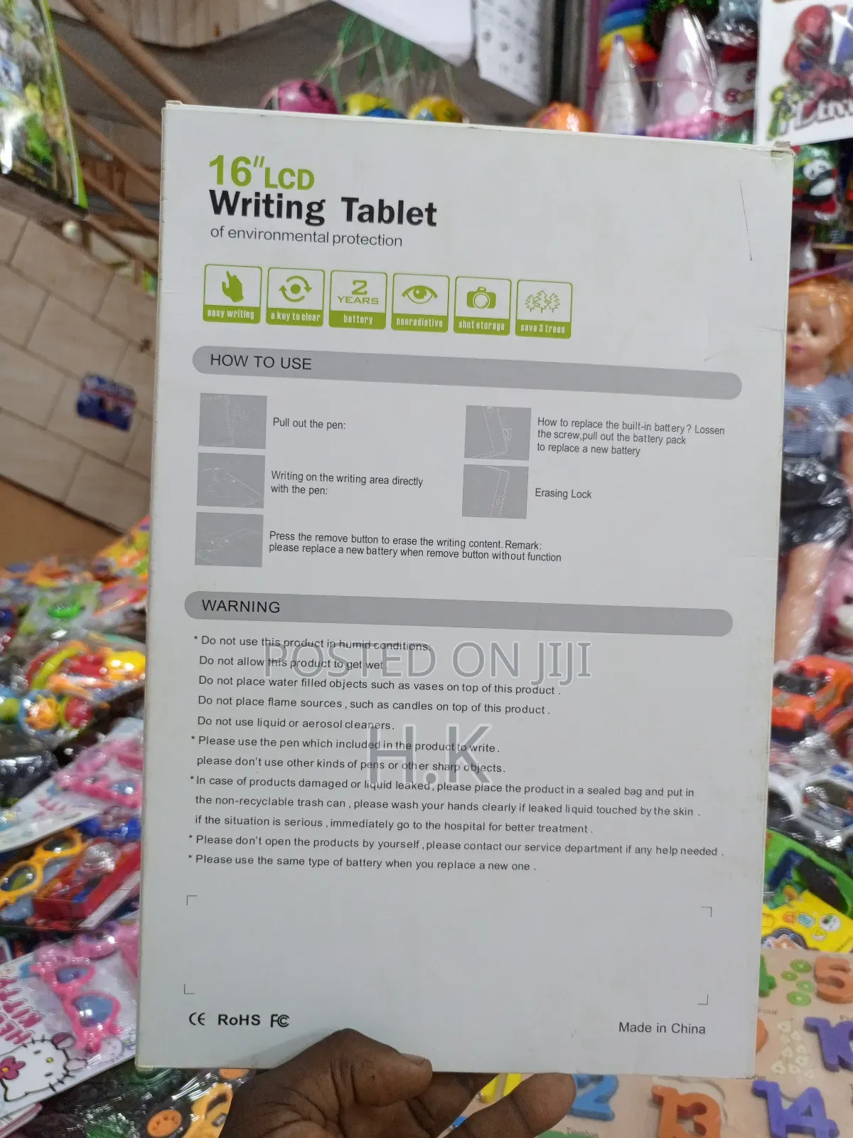 Sunny 16" LCD Writing Tablet