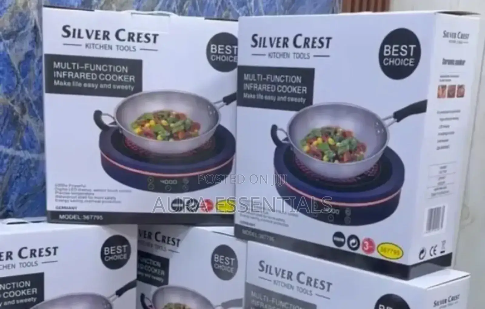 Durable Silver-Crest Induction Cooker