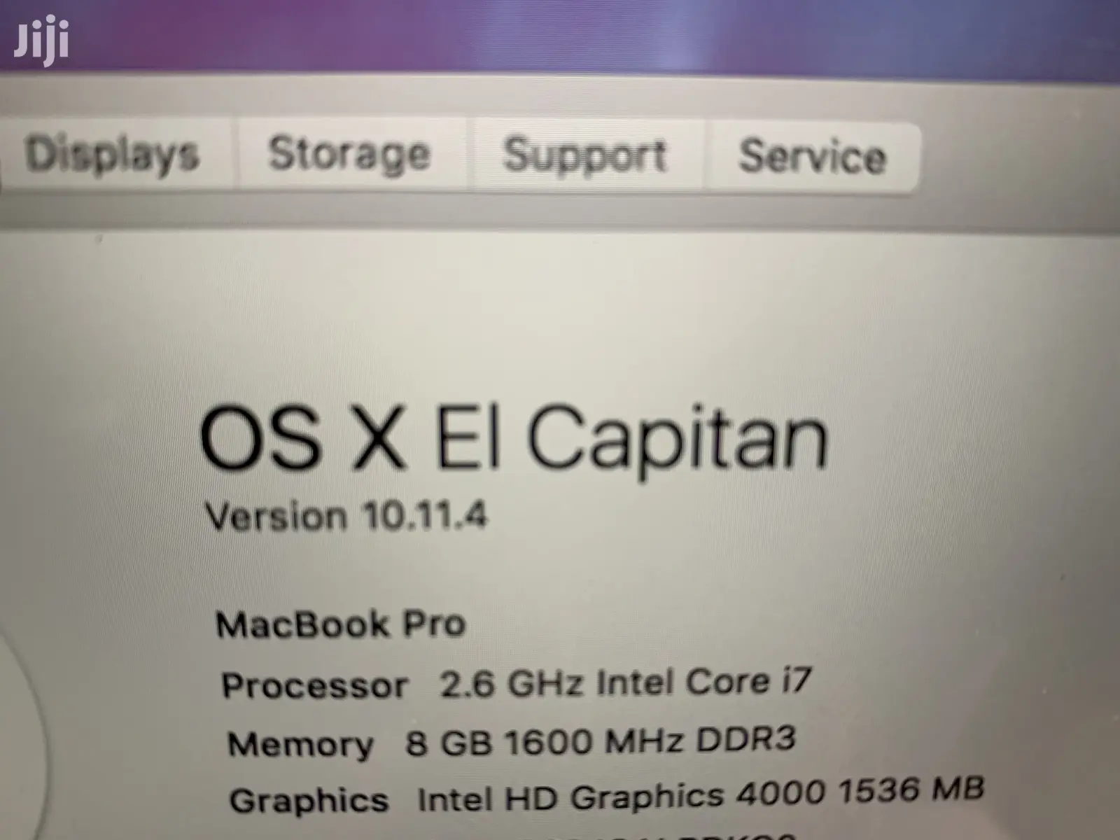 Laptop Apple MacBook Pro 8GB Intel Core i7 SSD 500GB