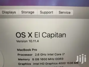 Laptop Apple MacBook Pro 8GB Intel Core i7 SSD 500GB
