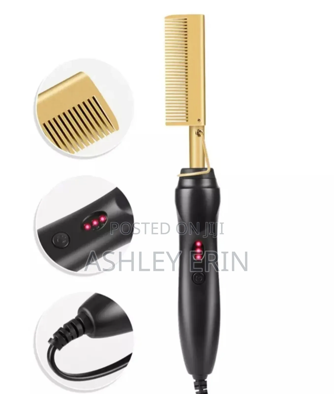 High Heat Hot Straightener Comb