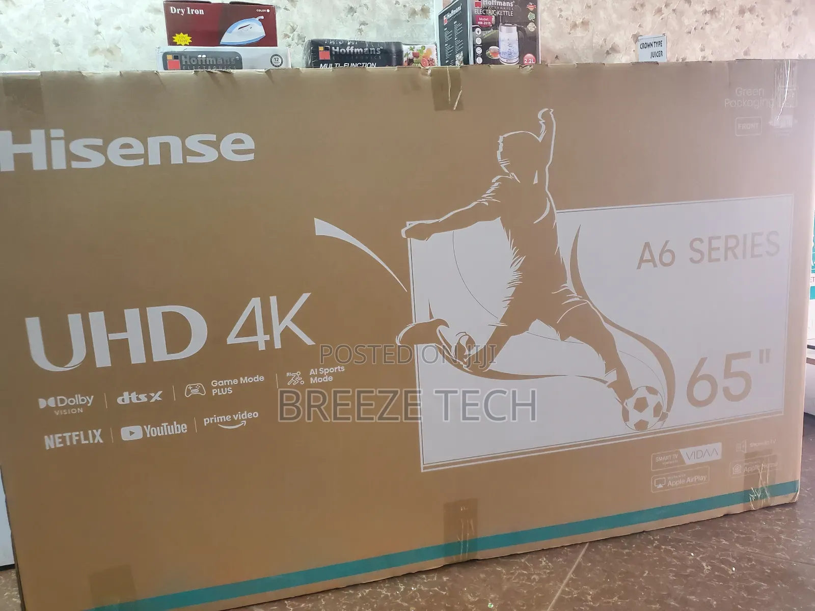 65" Led Smart Hisense Vidaa