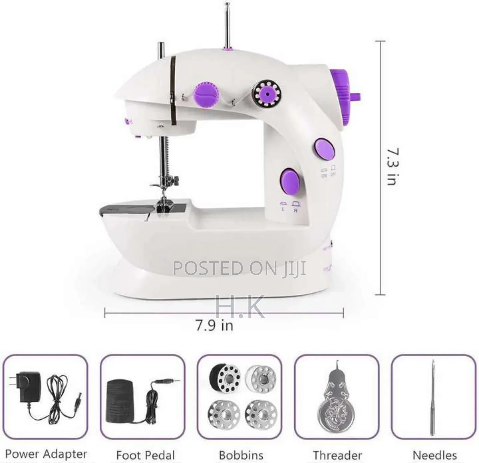 Mini Sewing Machine, Model Sm-202a