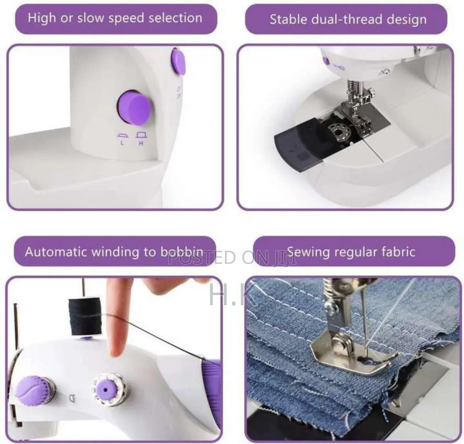 Mini Sewing Machine, Model Sm-202a
