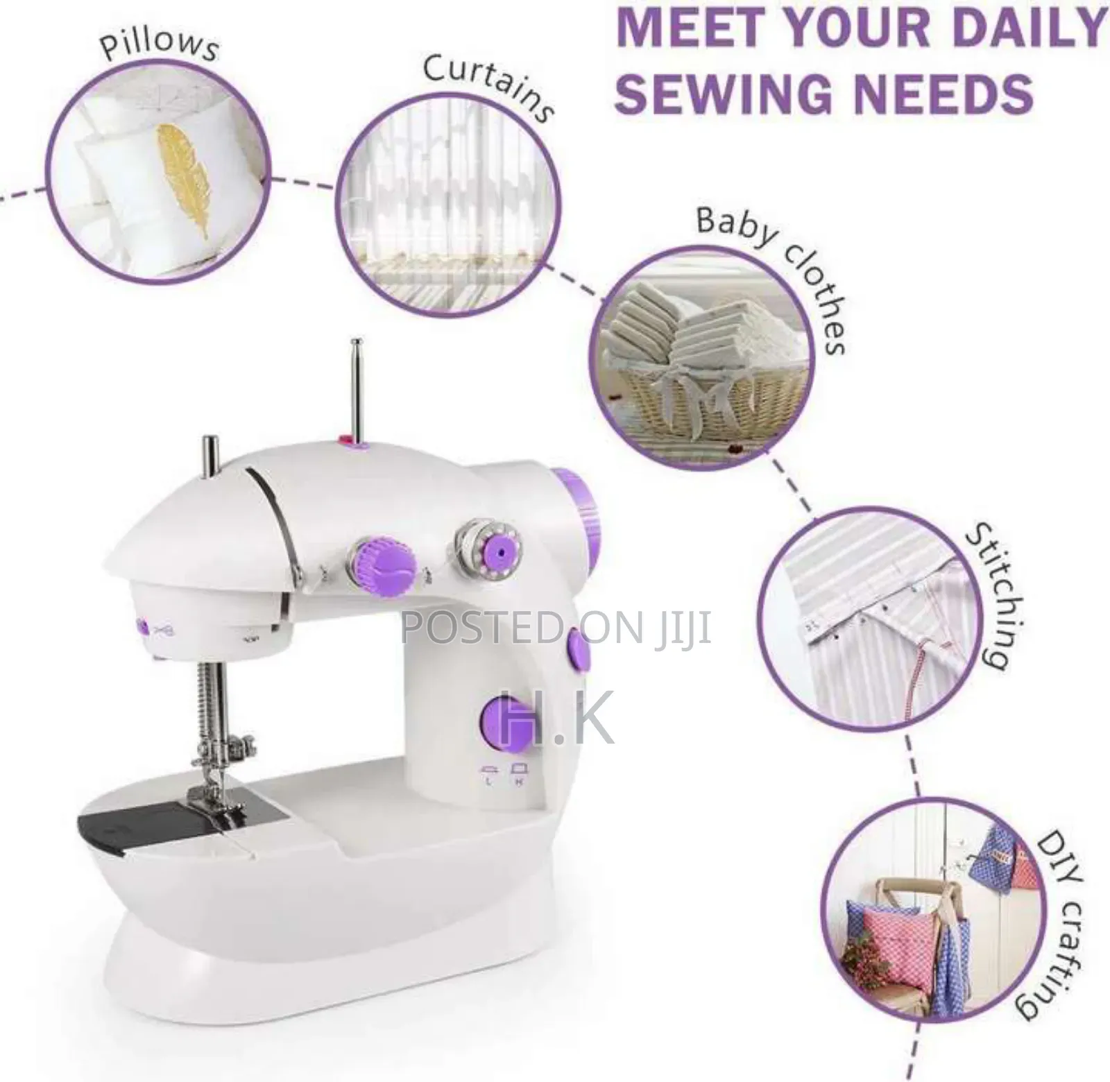 Mini Sewing Machine, Model Sm-202a