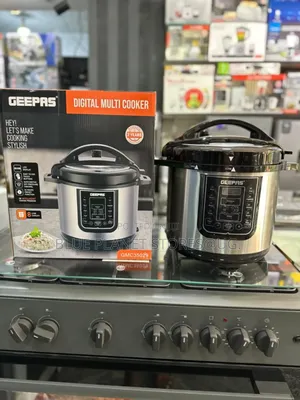 Geepas 8.0litre Digital Pressure Cooker \\ 1200w \\ Gmc35029