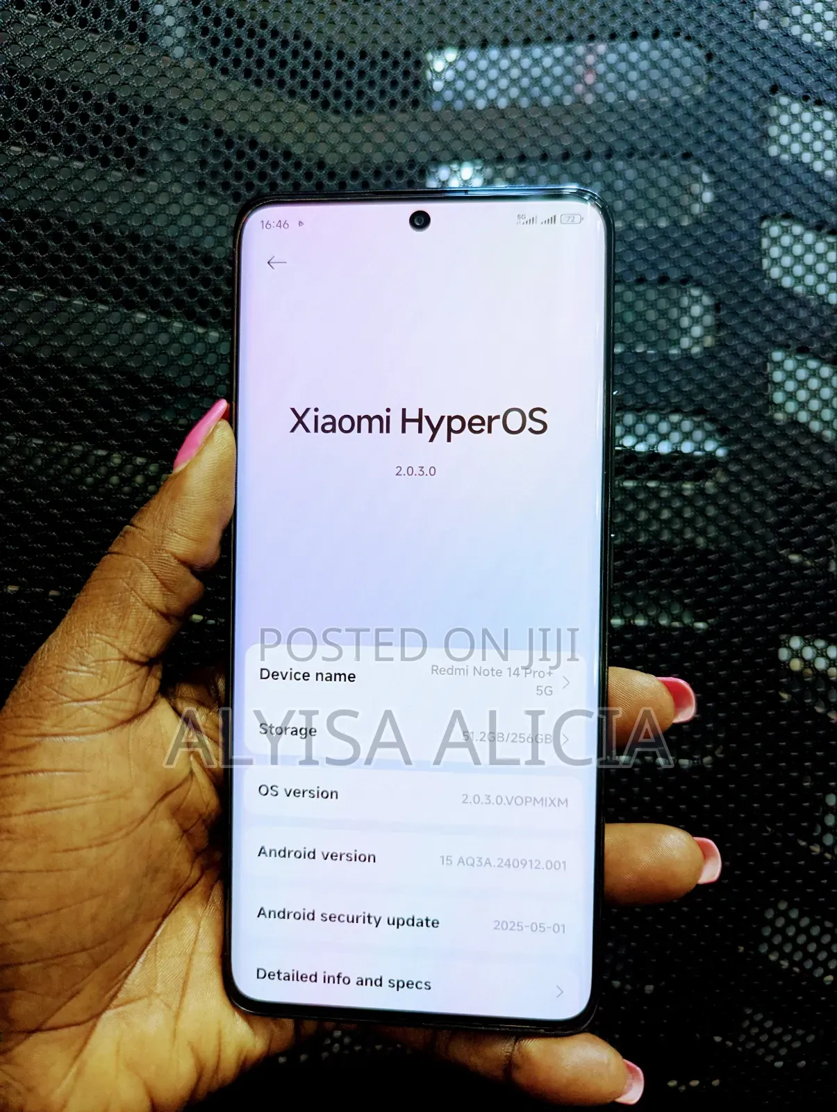 Xiaomi Redmi Note 14 Pro+ 256 GB Black