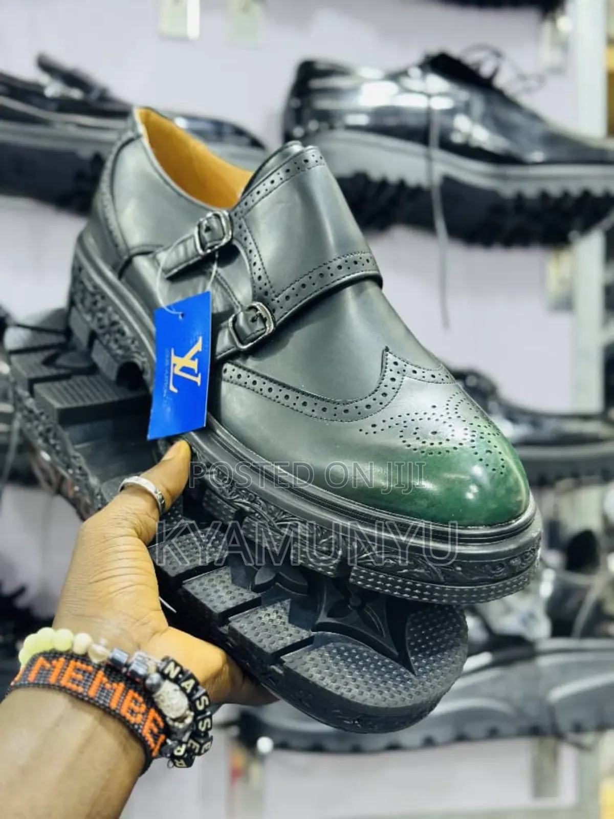 Louis Vuitton Shiny Patent Leather Loafers